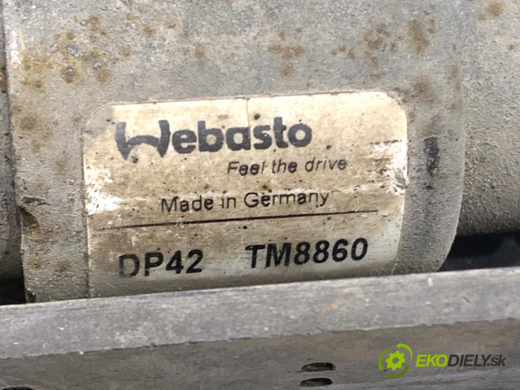 VW SHARAN nadwozie wielkoprzestrzenne (MPV) 2011 103 kW 2.0 TDI 1968 pumpa Webasto TM8860