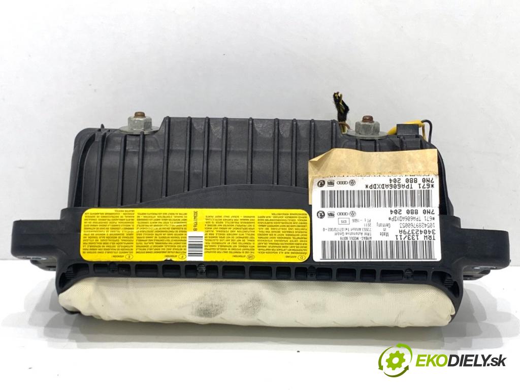 VW SHARAN nadwozie wielkoprzestrzenne (MPV) 2011 103 kW 2.0 TDI 1968 AirBag spolujazdca 7N0880204 (Airbag)