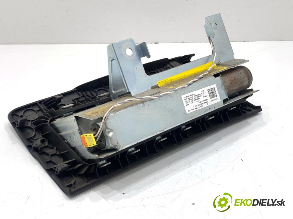 VW SHARAN nadwozie wielkoprzestrzenne (MPV) 2011 103 kW 2.0 TDI 1968 AirBag koleno: 7N1880841B