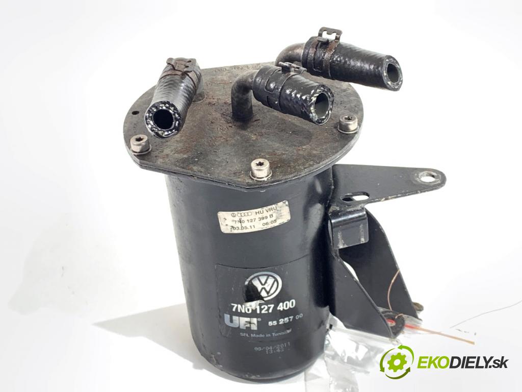 VW SHARAN nadwozie wielkoprzestrzenne (MPV) 2011 103 kW 2.0 TDI 1968 obal filtra paliva 7N0127400 (Kryt palivového filtru)