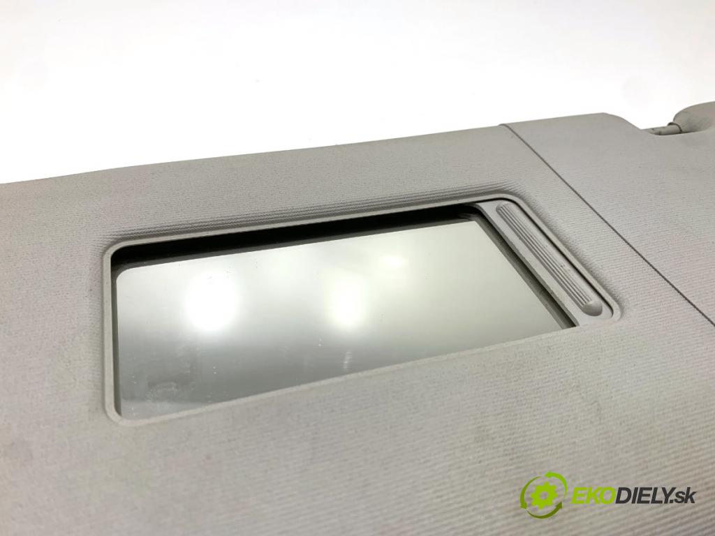 VW SHARAN nadwozie wielkoprzestrzenne (MPV) 2011 103 kW 2.0 TDI 1968 clona sluneční pravý