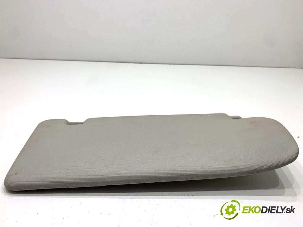 VW SHARAN nadwozie wielkoprzestrzenne (MPV) 2011 103 kW 2.0 TDI 1968 clona sluneční pravý