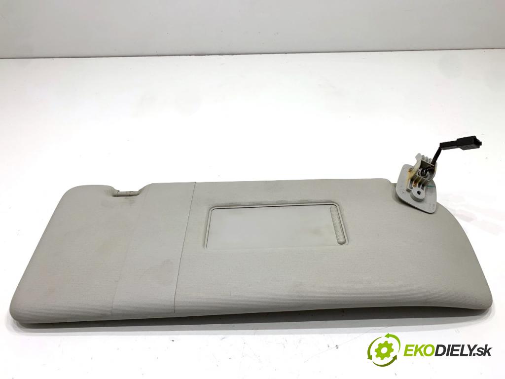 VW SHARAN nadwozie wielkoprzestrzenne (MPV) 2011 103 kW 2.0 TDI 1968 clona sluneční levý 