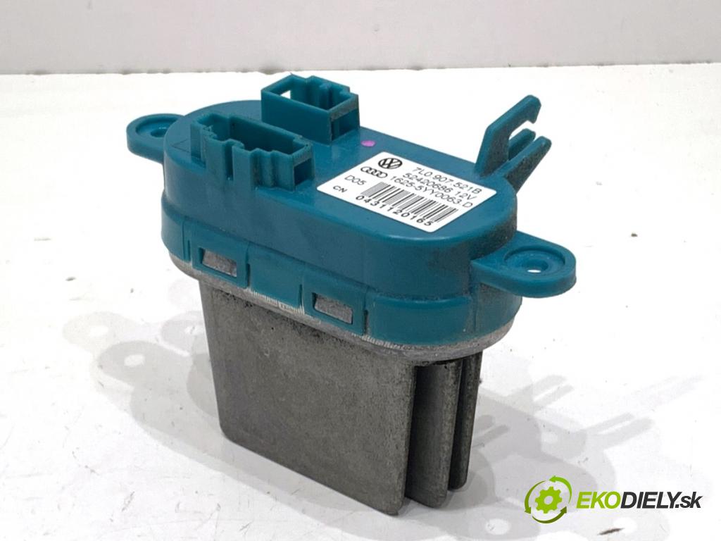 VW SHARAN nadwozie wielkoprzestrzenne (MPV) 2011 103 kW 2.0 TDI 1968 Odpor, rezistor kúrenia vzduchu 7L0907521B (Odpor (rezistor) kúrenia)