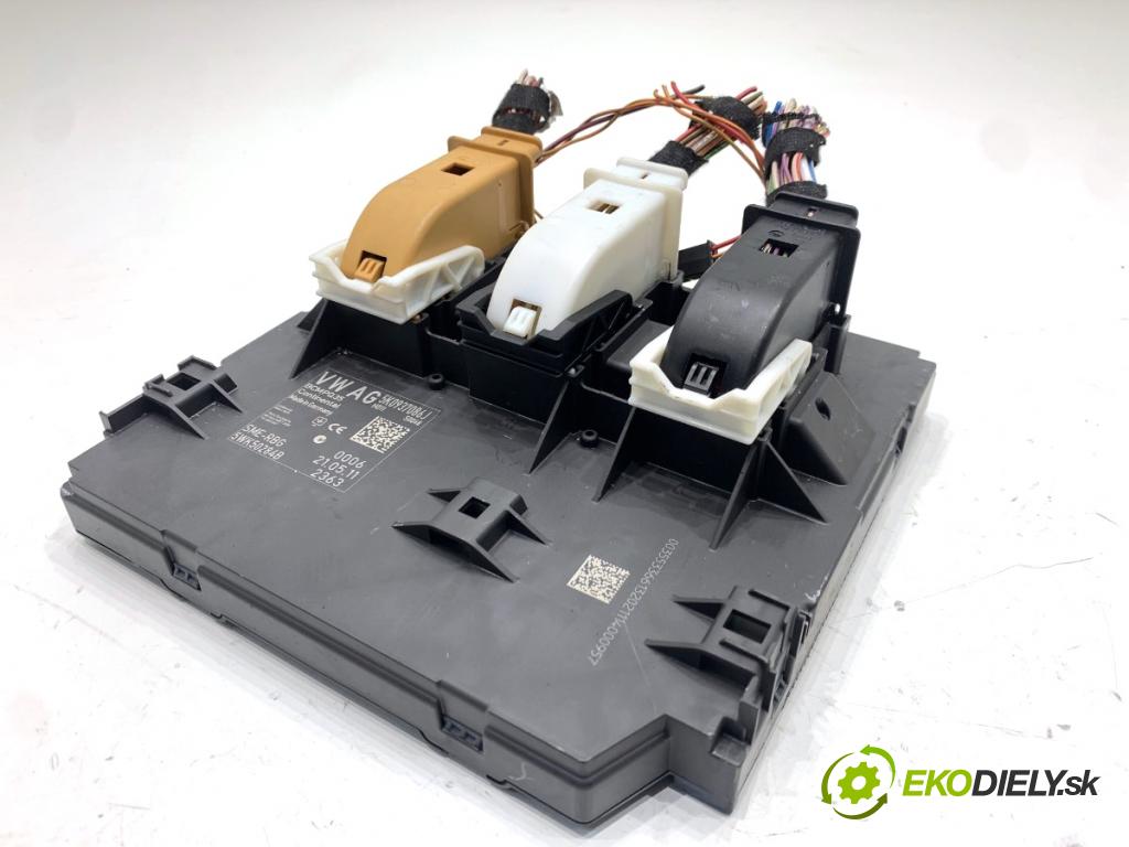 VW SHARAN nadwozie wielkoprzestrzenne (MPV) 2011 103 kW 2.0 TDI 1968 modul komfortu 5K0937086J (Komfortní modul)