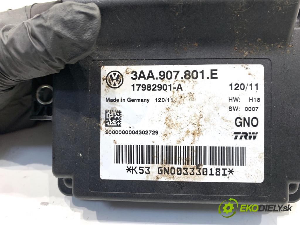 VW SHARAN nadwozie wielkoprzestrzenne (MPV) 2011 103 kW 2.0 TDI 1968 Modul brzdy ručnej brzdy 3AA907801E