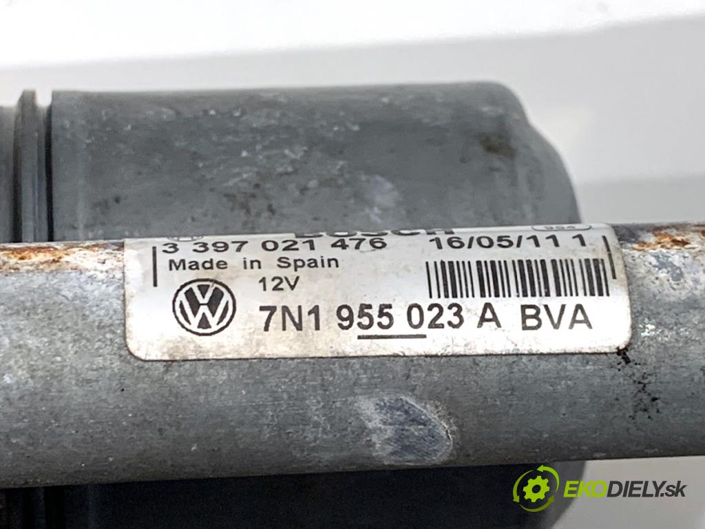 VW SHARAN nadwozie wielkoprzestrzenne (MPV) 2011 103 kW 2.0 TDI 1968 Mechanizmus stieračov predný 7N1955023A (Motorček stieračov predný)