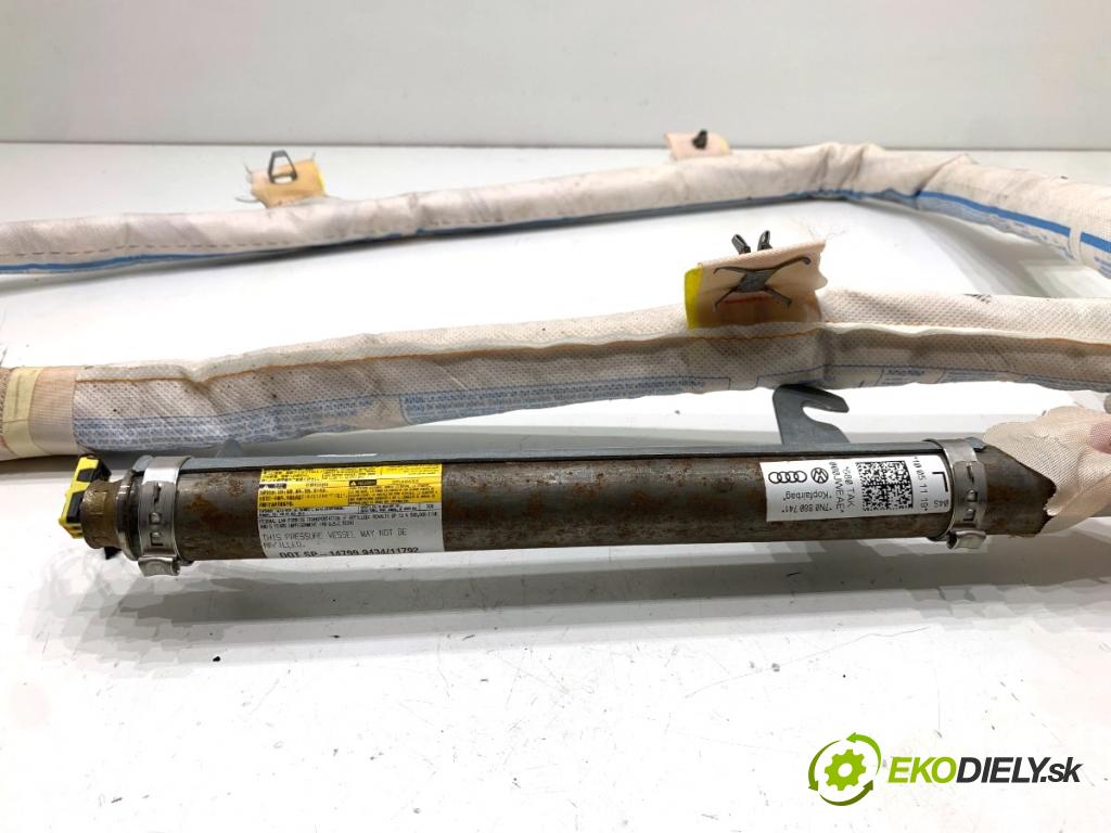 VW SHARAN nadwozie wielkoprzestrzenne (MPV) 2011 103 kW 2.0 TDI 1968 Stropný ľavy 7N0880741