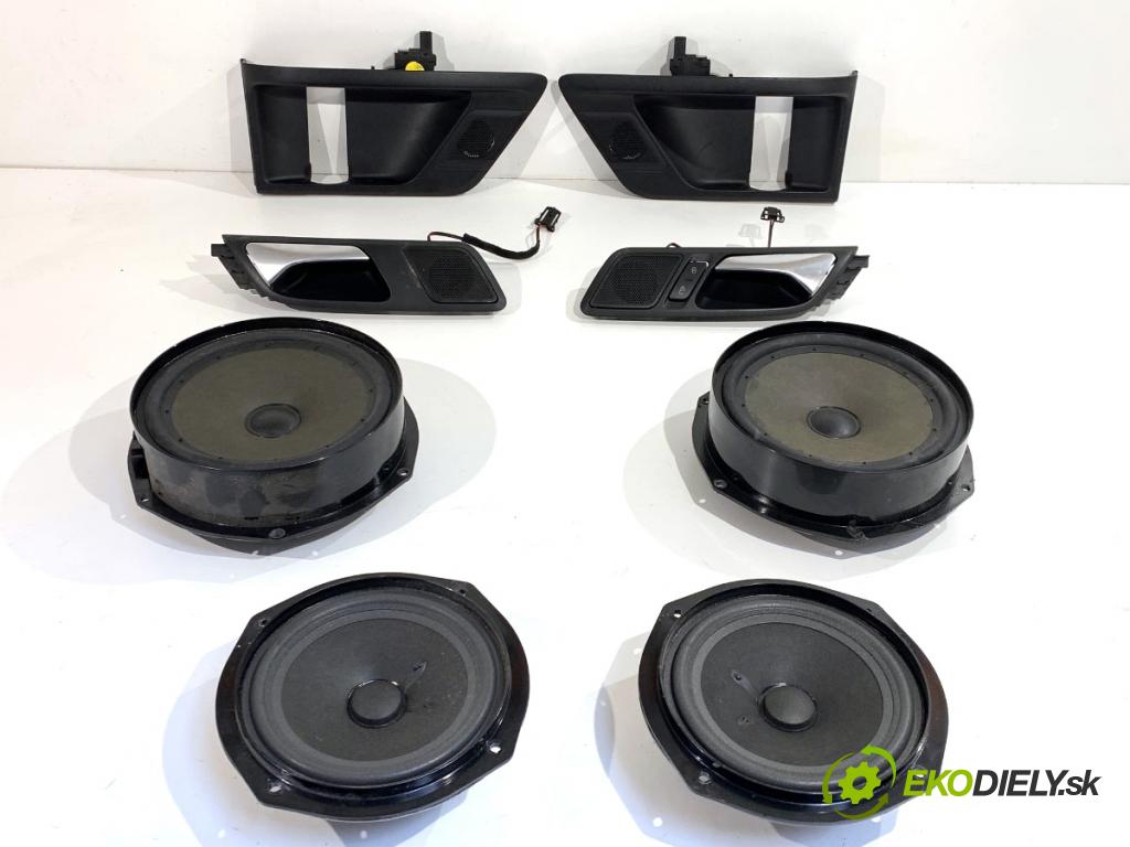 VW SHARAN nadwozie wielkoprzestrzenne (MPV) 2011 103 kW 2.0 TDI 1968 reproduktory 7N0035454A 7N0035453B