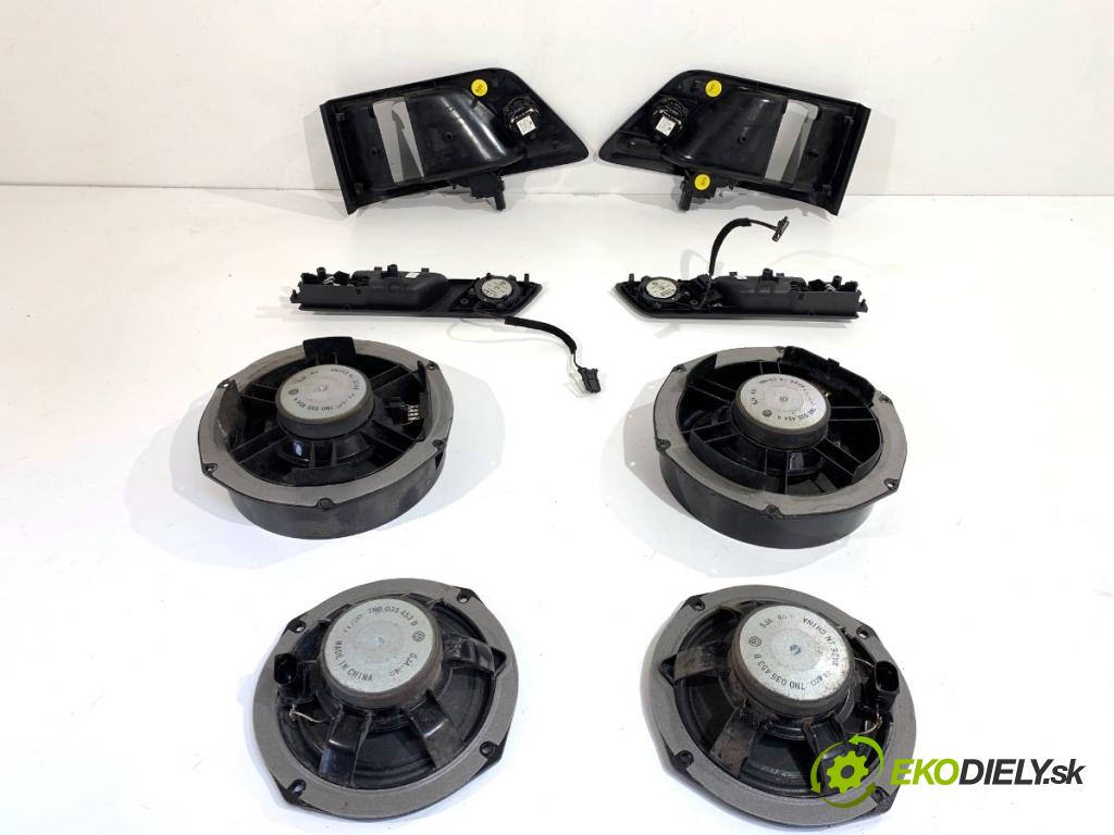 VW SHARAN nadwozie wielkoprzestrzenne (MPV) 2011 103 kW 2.0 TDI 1968 reproduktory 7N0035454A 7N0035453B