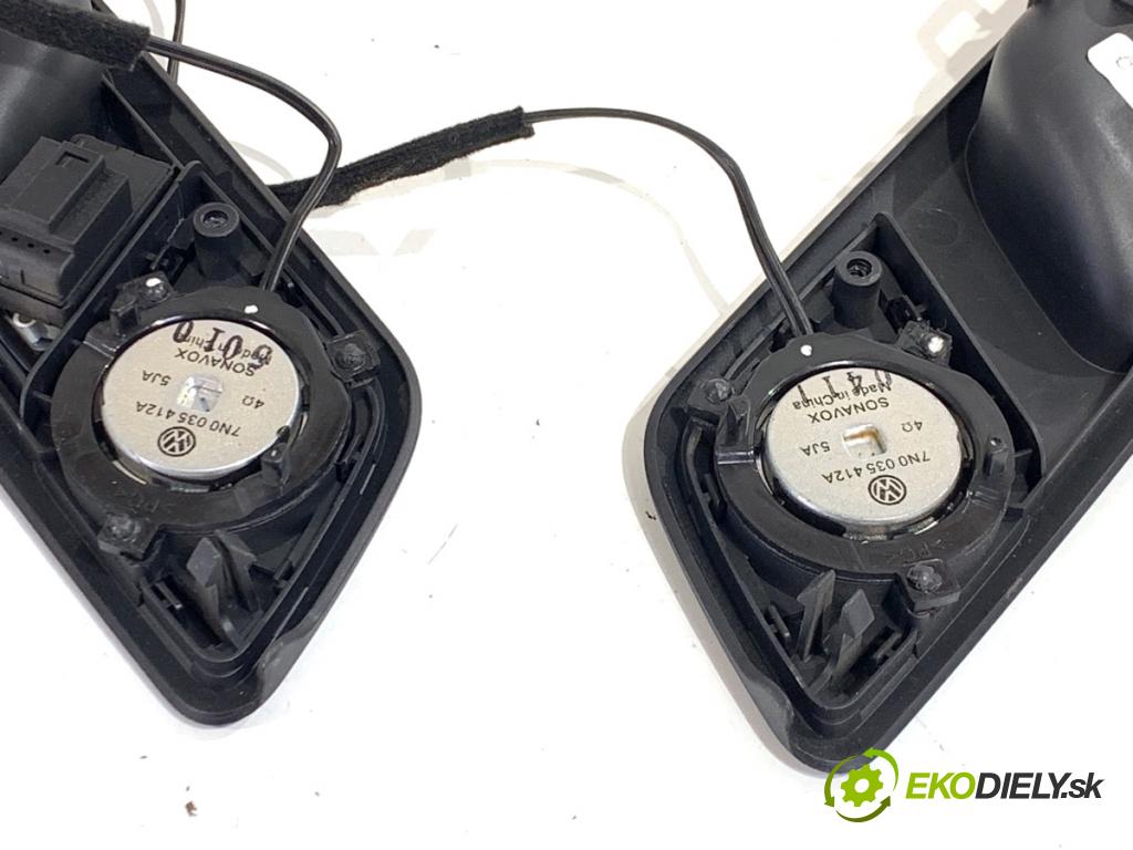 VW SHARAN nadwozie wielkoprzestrzenne (MPV) 2011 103 kW 2.0 TDI 1968 reproduktory 7N0035454A 7N0035453B