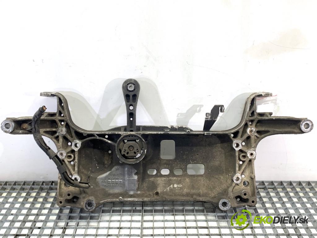 VW SHARAN nadwozie wielkoprzestrzenne (MPV) 2011 103 kW 2.0 TDI 1968 výztuha pod motor 7N0199369A (Přední výztuha)