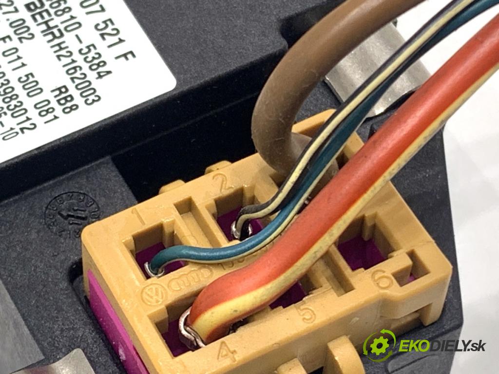 VW SHARAN nadwozie wielkoprzestrzenne (MPV) 2011 103 kW 2.0 TDI 1968 Odpor, rezistor kúrenia vzduchu 3C0907521F (Odpor (rezistor) kúrenia)