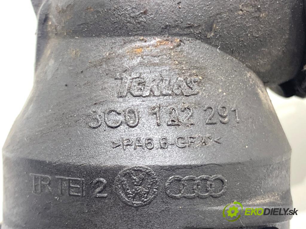 VW SHARAN nadwozie wielkoprzestrzenne (MPV) 2011 103 kW 2.0 TDI 1968 Rúra vody 3C0122291