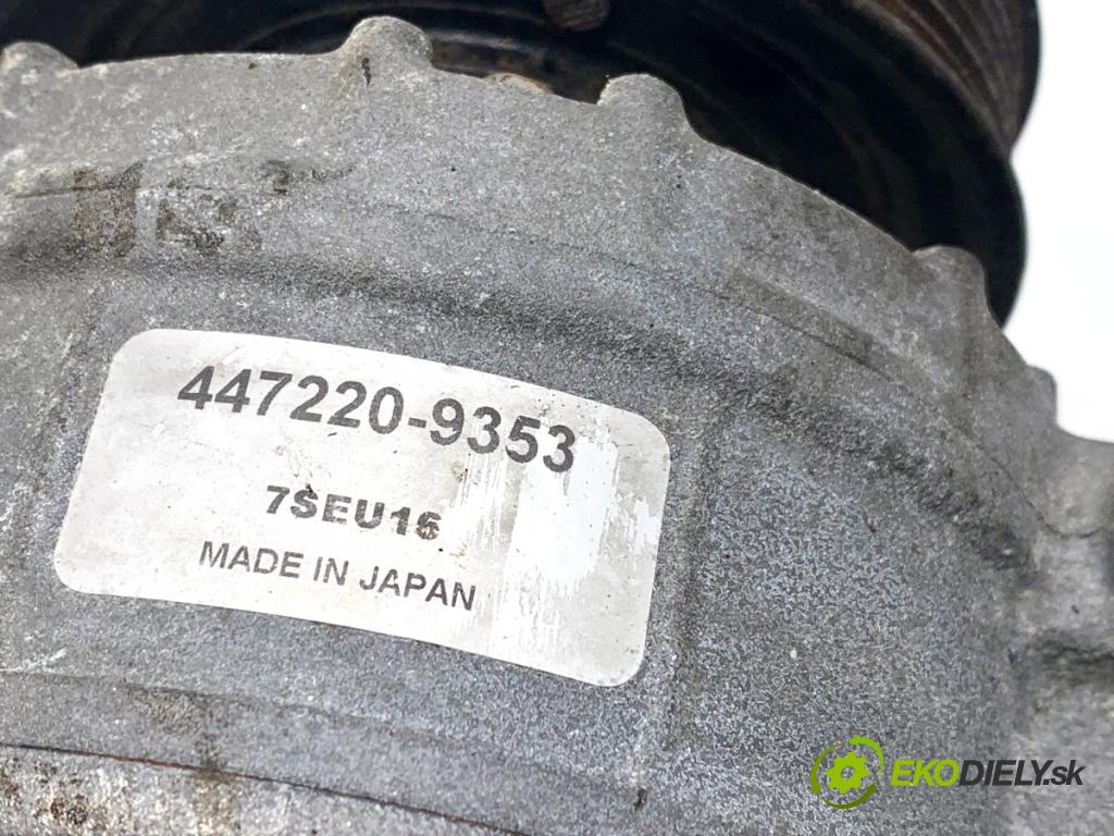 AUDI A3 8P liftback 2005 147 kW 2.0 TFSI quattro 1984 kompresor klimatizace 447220-9353 (Kompresor klimatizace)