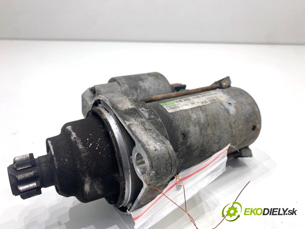 AUDI A3 8P liftback 2005 147 kW 2.0 TFSI quattro 1984 startér 02M911023M (Startér)