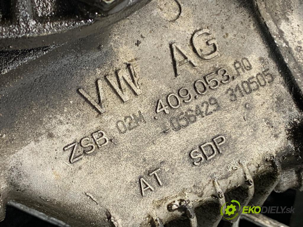 AUDI A3 8P liftback 2005 147 kW 2.0 TFSI quattro 1984 Reduktor převodovky 02M409053AQ
