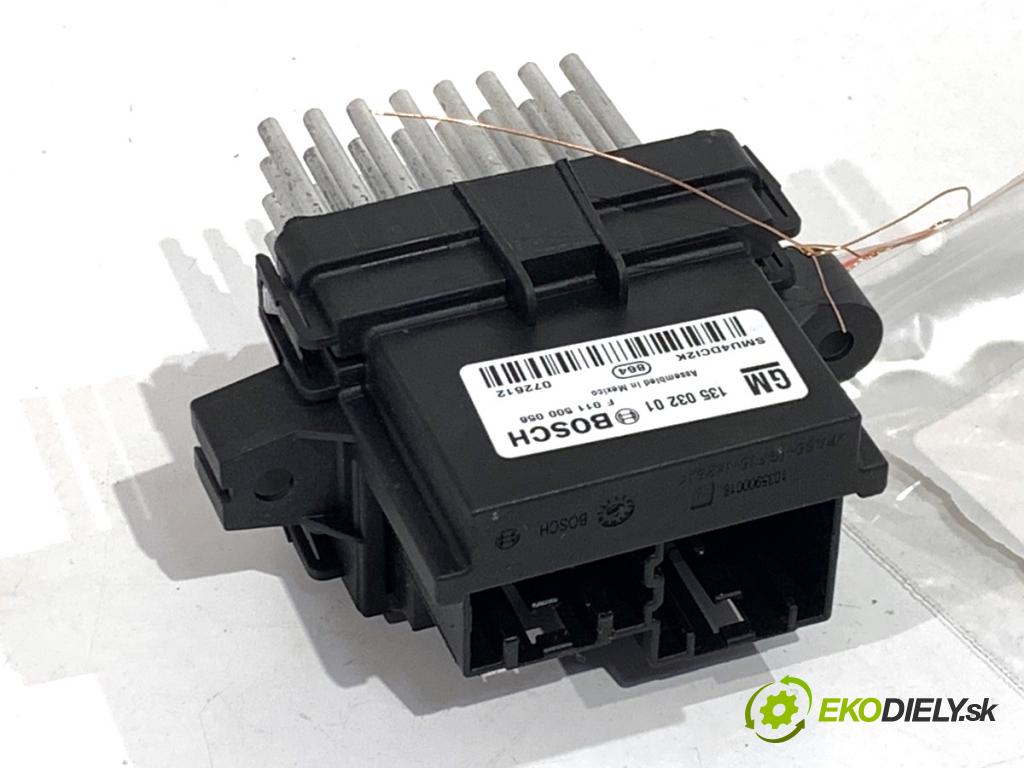 OPEL ASTRA J Kombi 2013 103 kW 1.4 LPG (35) 1364 Odpor, rezistor kúrenia vzduchu 13503201 (Odpor (rezistor) kúrenia)