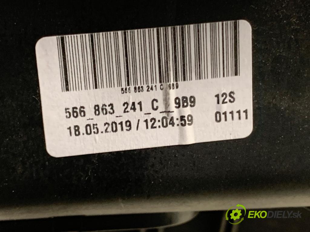 SKODA KODIAQ SUV 2019 110 kW 1.5 TSI 1495 Tunel stredový 566863241C (Stredový tunel)