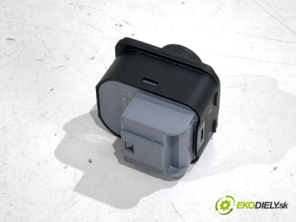 SKODA KODIAQ SUV 2019 110 kW 1.5 TSI 1495 přepínač nastavení zpětných zrcátek 565959565A (Páčky pod volantem)