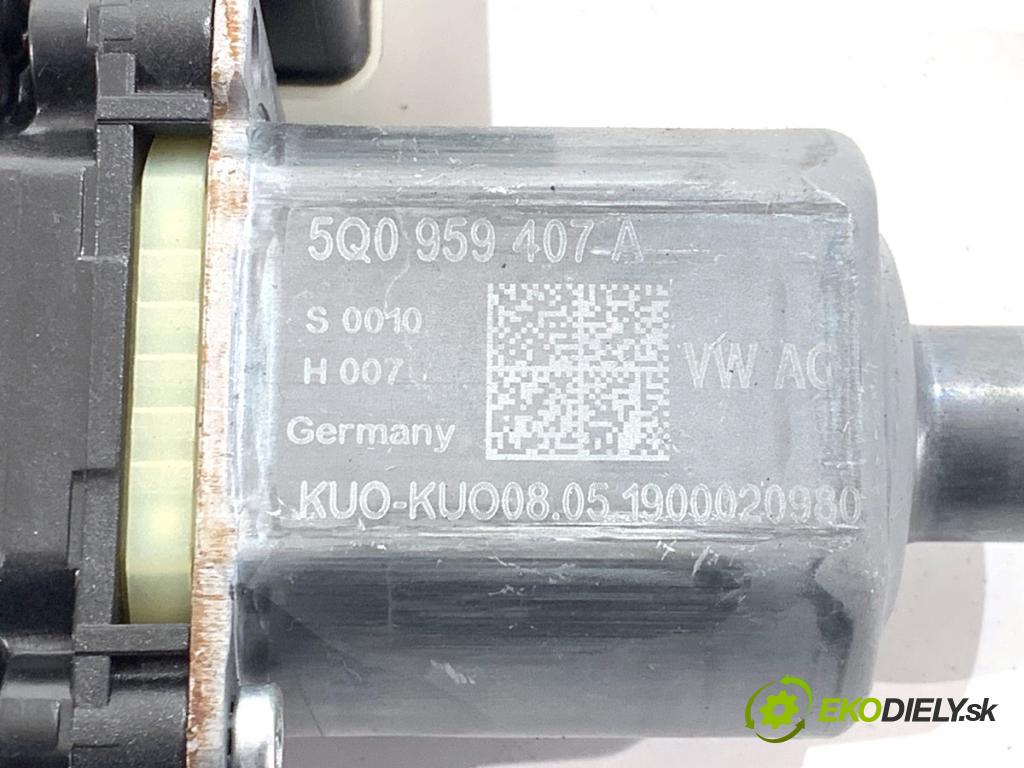 SKODA KODIAQ SUV 2019 110 kW 1.5 TSI 1495 Mechanizmus okna ľavy zad 5Q0959407A