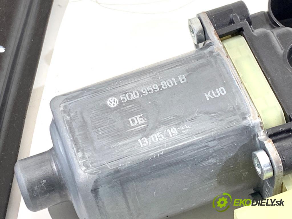 SKODA KODIAQ SUV 2019 110 kW 1.5 TSI 1495 Mechanizmus okna ľavy predný 5Q0959801B