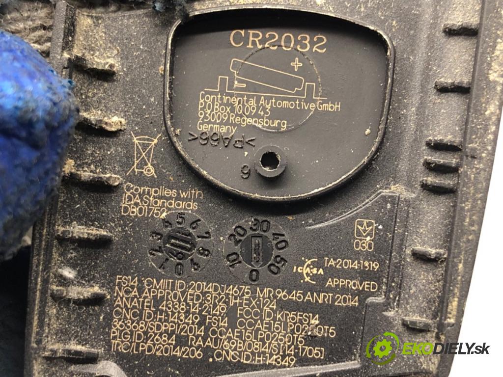 SKODA KODIAQ SUV 2019 110 kW 1.5 TSI 1495 kľúč 3V0959752L