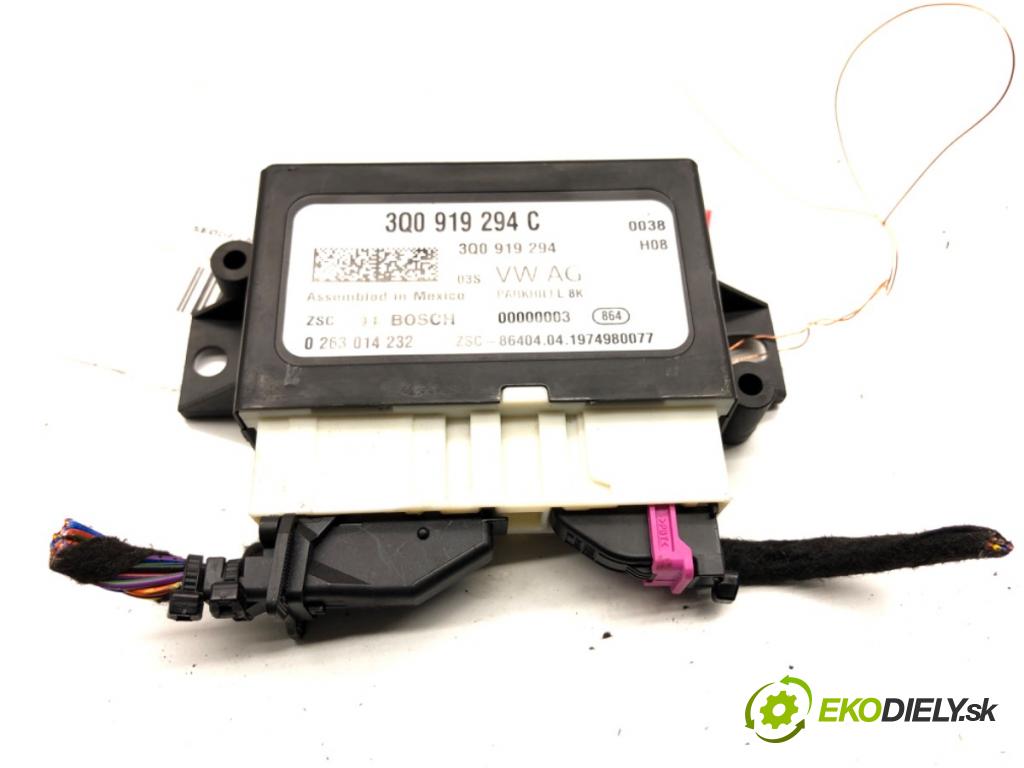 SKODA KODIAQ SUV 2019 110 kW 1.5 TSI 1495 Modul PDC 3Q0919294C (Riadiaca jednotka ostatné)