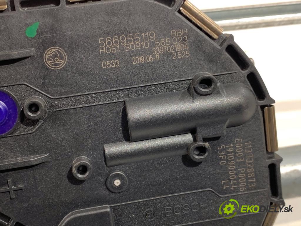 SKODA KODIAQ SUV 2019 110 kW 1.5 TSI 1495 mechanismus stěračů přední část 566955023 (Motorek stěračů přední)