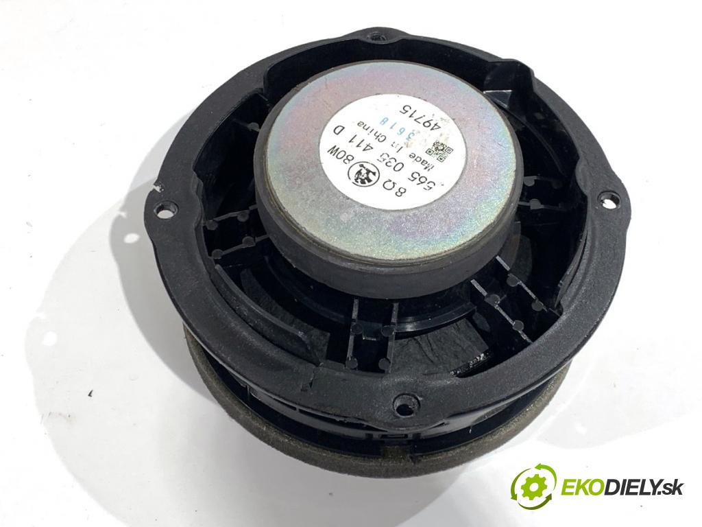 SKODA KODIAQ SUV 2019 110 kW 1.5 TSI 1495 reproduktory 565035411D 565035411G