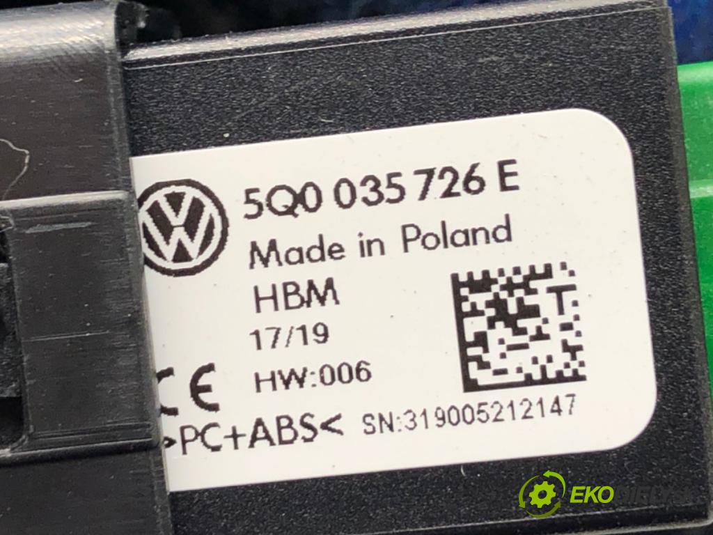 SKODA KODIAQ SUV 2019 110 kW 1.5 TSI 1495 HNÍZDO: USB 5Q0035726E