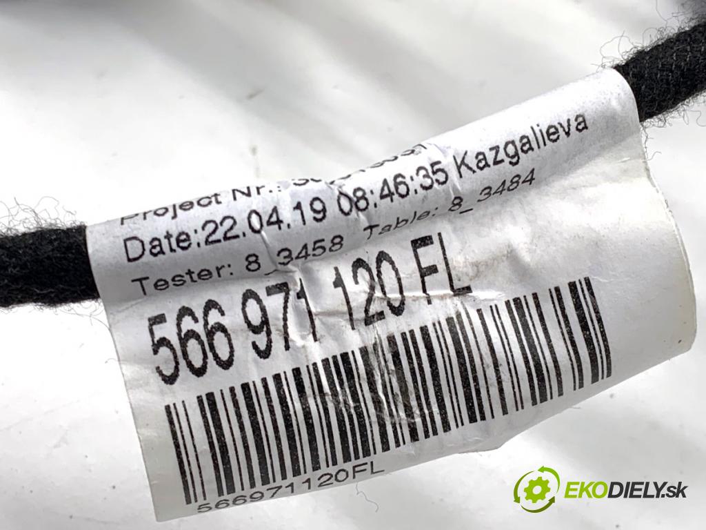 SKODA KODIAQ SUV 2019 110 kW 1.5 TSI 1495 káblovačka dveře přední část levý 566971120FL