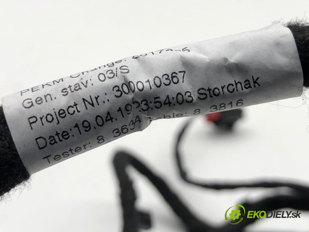 SKODA KODIAQ SUV 2019 110 kW 1.5 TSI 1495 Káblovačka dverí kufra zad ľavá strana 566971147AE