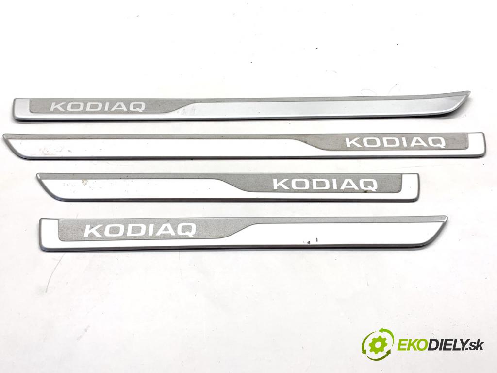 SKODA KODIAQ SUV 2019 110 kW 1.5 TSI 1495 lišty gumy pedálu PROGOWE 565853558
