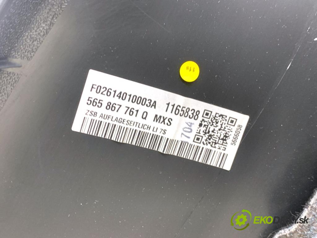 SKODA KODIAQ SUV 2019 110 kW 1.5 TSI 1495 ča kufra levý 565867427P