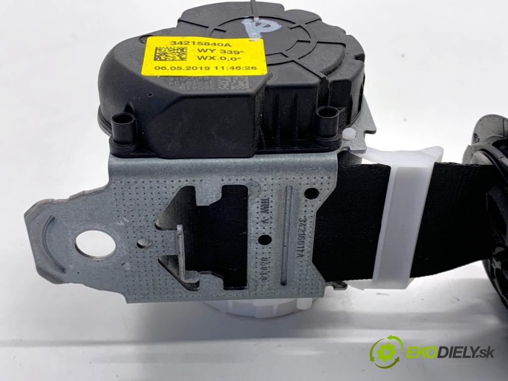 SKODA KODIAQ SUV 2019 110 kW 1.5 TSI 1495 Držiak BEZPEČNOSŤ pravy zad tretí rad 34215840A