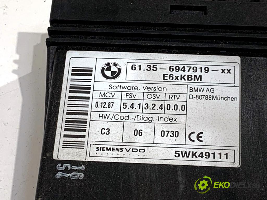 BMW E60 sedan 2004 170 kW 530 i 2979 Modul komfortu 6947919 (Modul komfortu)
