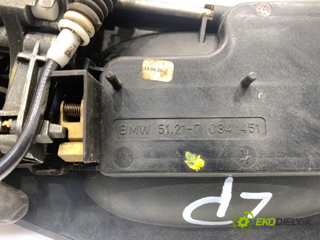 BMW E60 sedan 2004 170 kW 530 i 2979 klika vnejší levý přední část 7034451