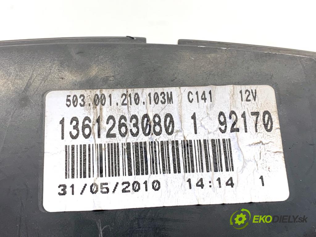 PEUGEOT BOXER I Autobus 2010 115 kW 3.0 HDi 2999 Prístrojovka 1361263080 (Prístrojová doska)