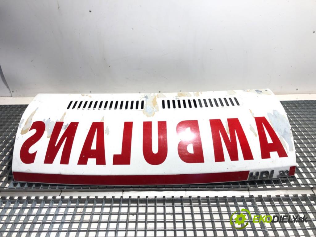 PEUGEOT BOXER I Autobus 2010 115 kW 3.0 HDi 2999 Kapota  (Kapota)