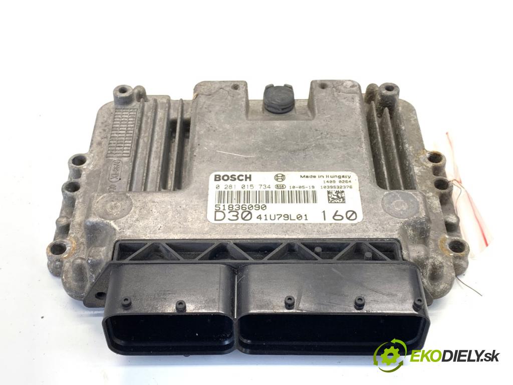 PEUGEOT BOXER I Autobus 2010 115 kW 3.0 HDi 2999 riadiaca jednotka Motor 51836090 0281015734 (Riadiaca jednotka)