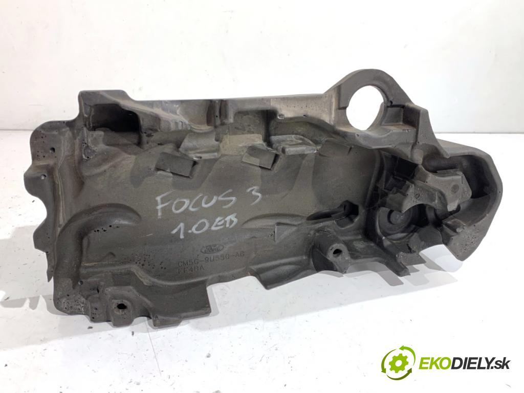 FORD FOCUS III liftback 2014 74 kW 1.0 EcoBoost 998 Kryt Motor CM5G-9U550-AC (Kryt motora)