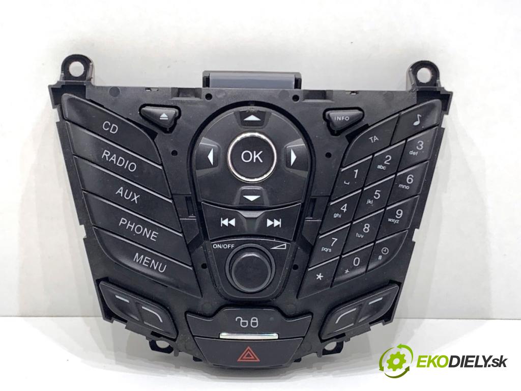 FORD FOCUS III liftback 2014 74 kW 1.0 EcoBoost 998 Panel ovládaní radia BM5T18K811BA (Páčky pod volantem)