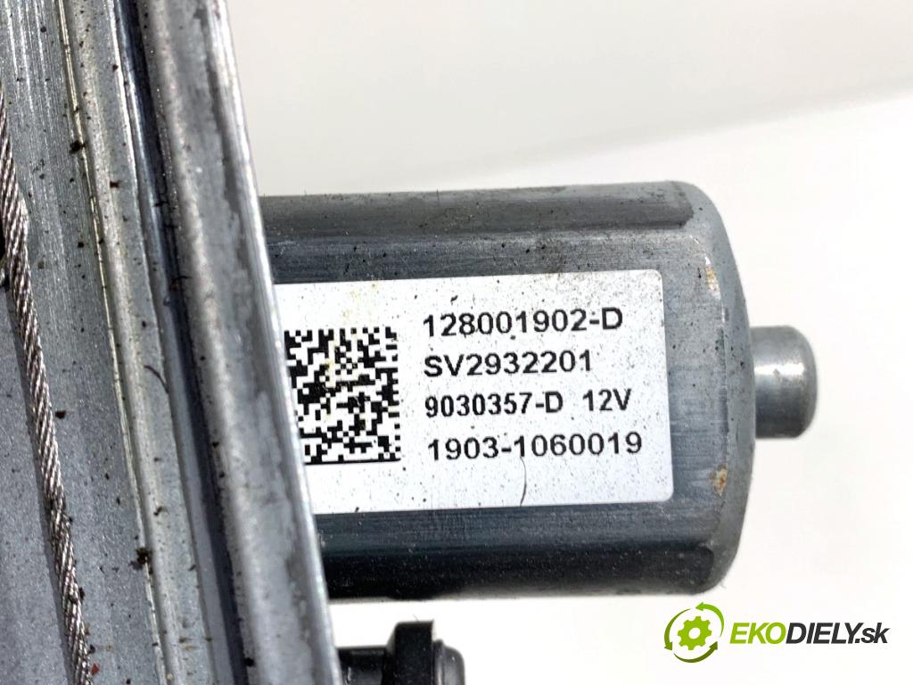 DACIA DUSTER SUV 2019 96 kW 1.3 TCe 130 (HMMF) 1332 Mechanizmus okna ľavy predný 807217664R