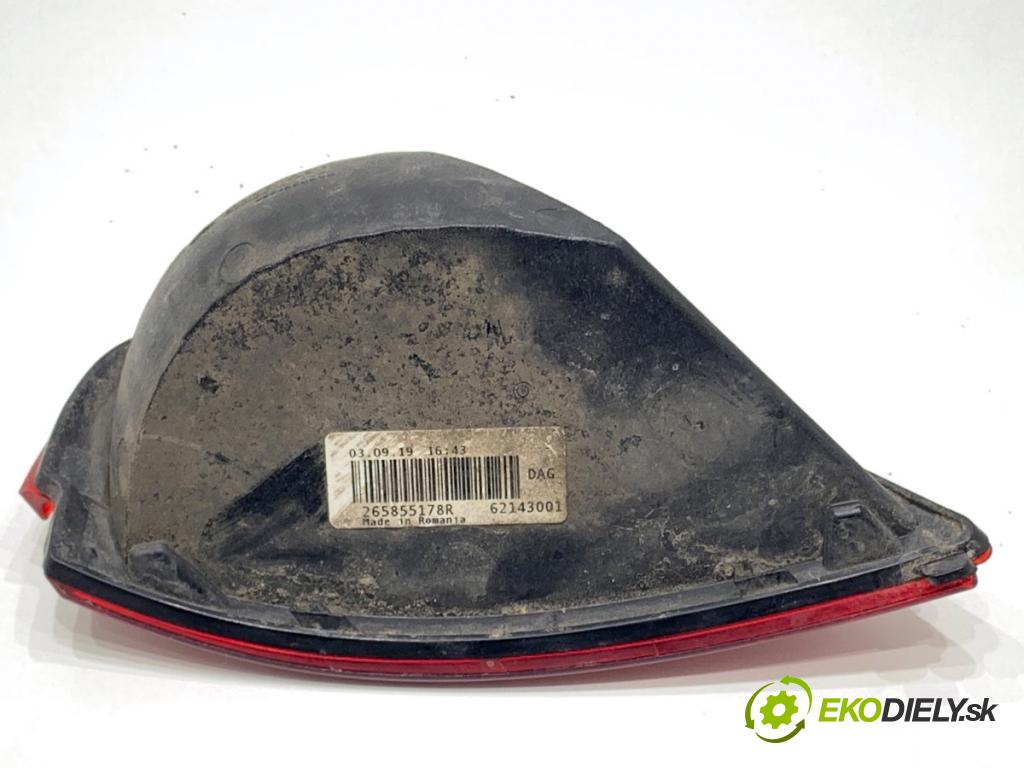 DACIA DUSTER SUV 2019 96 kW 1.3 TCe 130 (HMMF) 1332 Svetlo nárazníka ľavy zad 265855178R