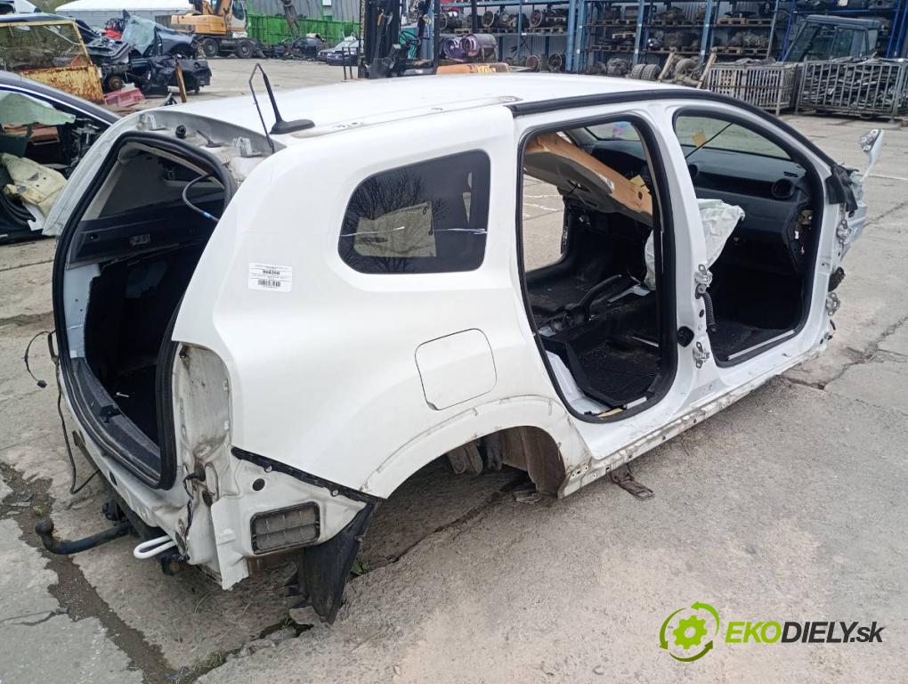 DACIA DUSTER SUV 2019 96 kW 1.3 TCe 130 (HMMF) 1332 karoséria ČTVRŤÁK: Blatník prah strecha PODŁUŻNICA 