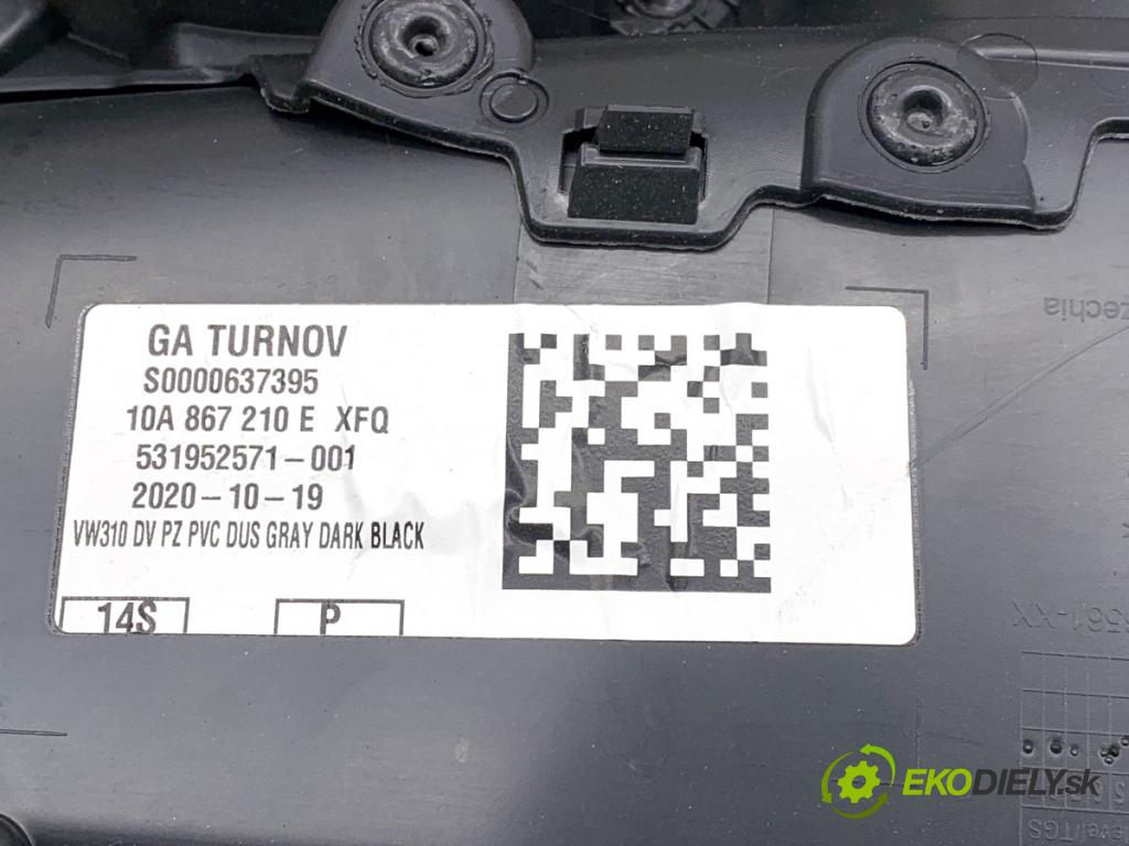 VW ID.3 liftback 2020 150 kW Pro  čalúnenie Dvere pravy zad