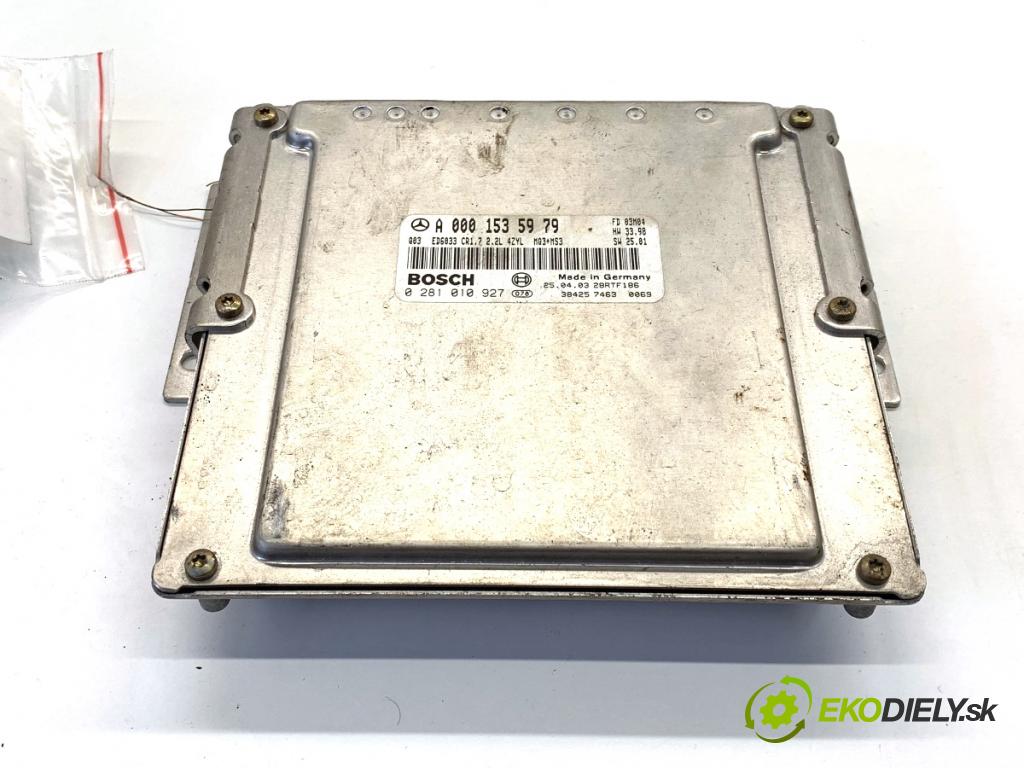 MERCEDES-BENZ W638 Autobus 2003 60 kW 108 CDI 2.2 (638.194) 2148 riadiaca jednotka Motor A0001535979 (Riadiaca jednotka)