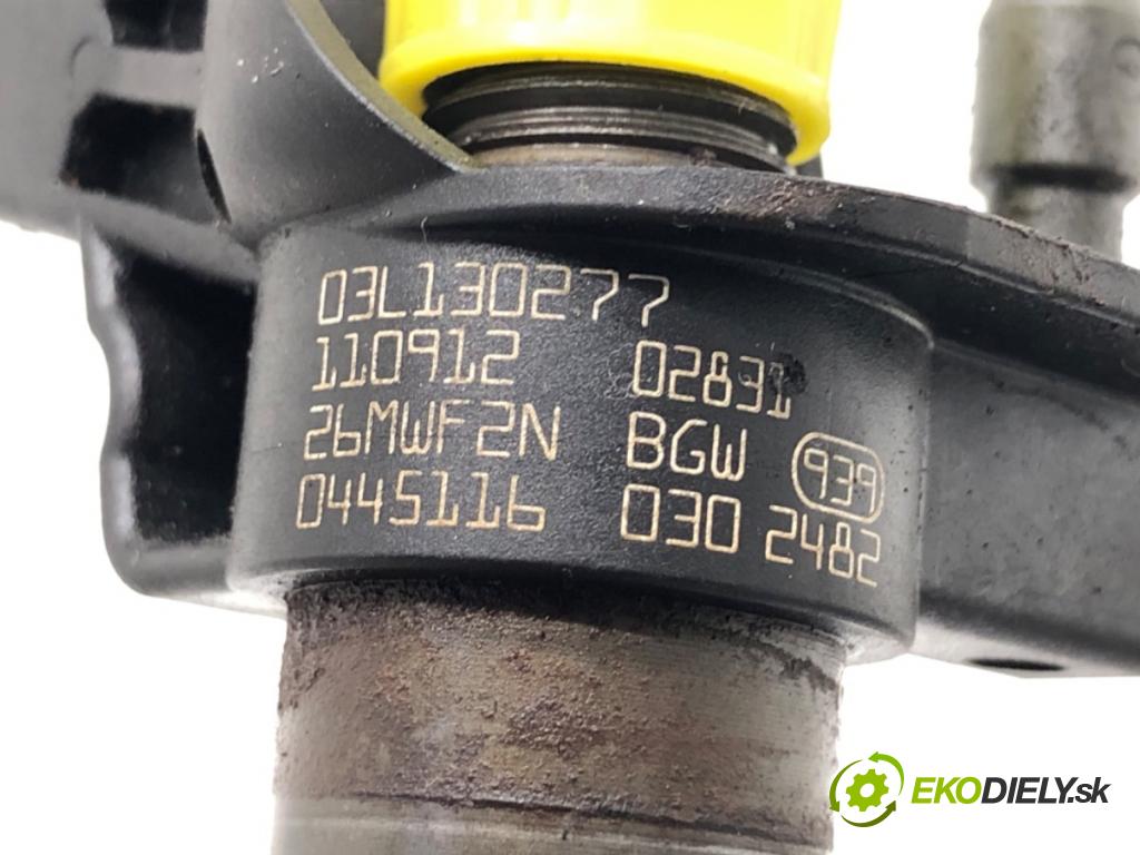 AUDI A4 B8 Kombi 2011 125 kW 2.0 TDI quattro 1968 Vstrekovacie ventily 03L130277