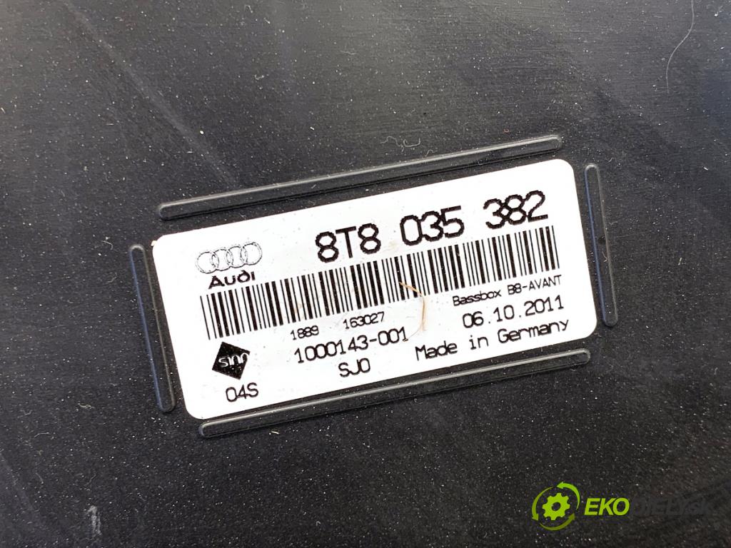 AUDI A4 B8 Kombi 2011 125 kW 2.0 TDI quattro 1968 subwoofer 8T8035382 (Audio zařízení)